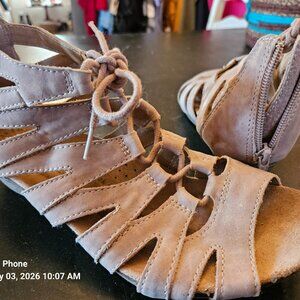 Women's Earth sandals wedge heel